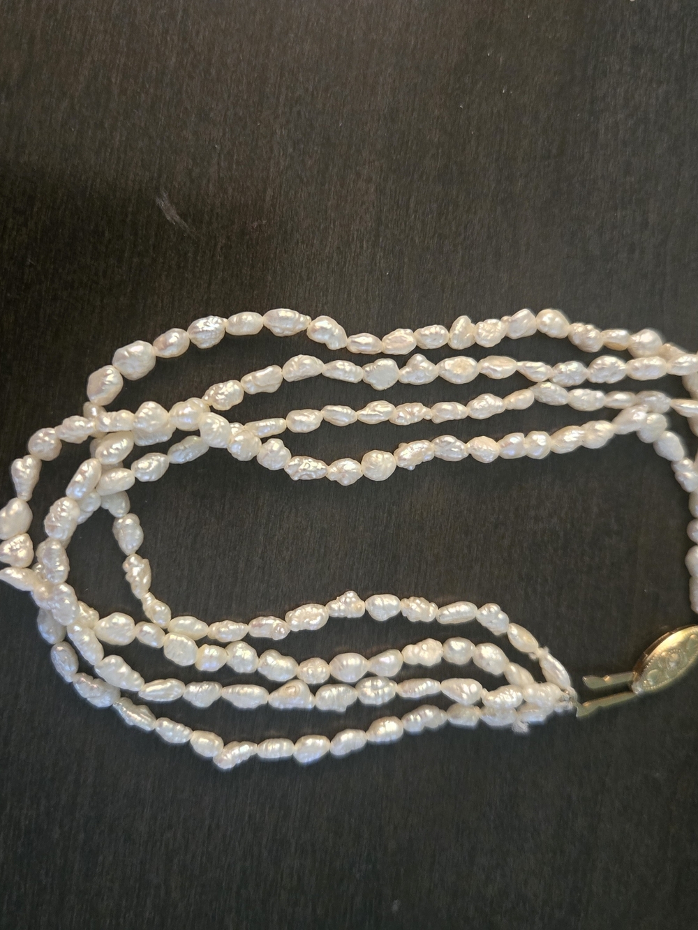 Freshwater Pearl Multi-Strand Bracelet - White